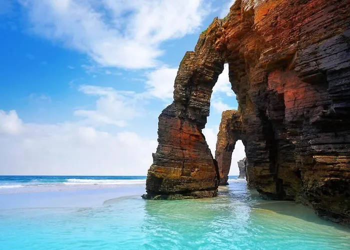 Apartamento Playa Catedrales Con Terraza